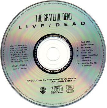 Muzički CD Grateful Dead - Live Dead (CD) - 2