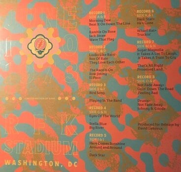Грамофонна плоча Grateful Dead - Rfk Stadium, Washington Dc, 6/10/73 (180 g) (8 LP) - 3