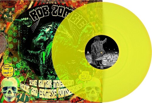 Disc de vinil Rob Zombie - The Lunar Injection Kool Aid Eclipse Conspiracy (Neon Yellow Coloured) (LP) - 2