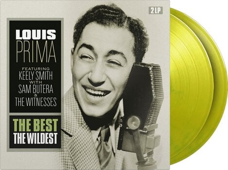 LP ploča Louis Prima - Best - the Wildest (Solid Yellow & Transparent Green Mixed Coloured) (Limited Edition) (2 LP) - 2