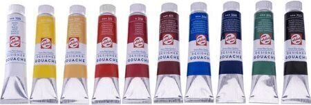 Guaššvärv Talens Gouache Extra Fine Basic Set 10 x 20 ml - 2