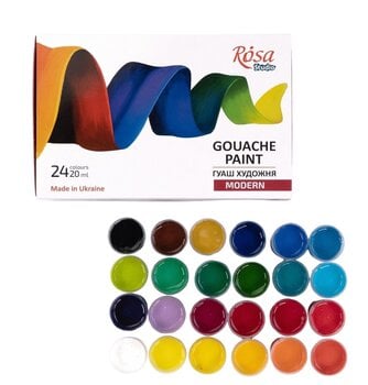 Gvaš boja Rosa 221549 Set gvaš boja 24 x 20 ml - 2