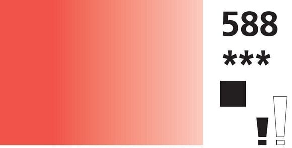 Gouache malt
 Daler Rowney Aquafine Gouachefarbe Vermilion Hue 15 ml 1 stk - 2