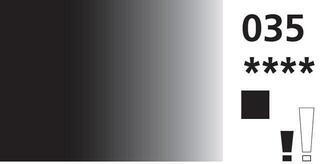 Gouache malt
 Daler Rowney Aquafine Gouachefarbe Lamp Black 15 ml 1 stk - 1