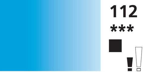 Gvaš boja Daler Rowney Aquafine Gouache boja Coeruleum Blue Hue 15 ml 1 kom - 2