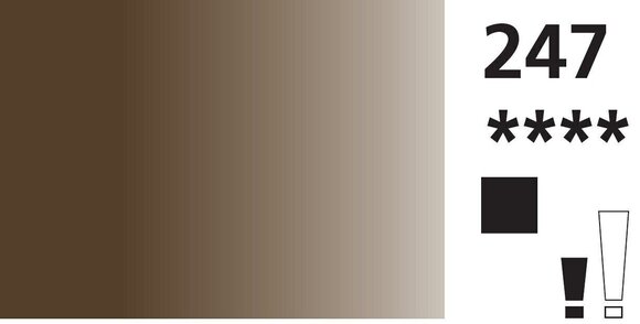 Gouache malt
 Daler Rowney Aquafine Gouachefarbe Raw Umber 15 ml 1 stk - 2