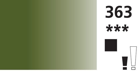 Gouache malt
 Daler Rowney Aquafine Gouachefarbe Olive Green 15 ml 1 stk - 2