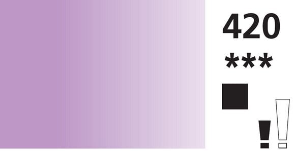 Gouache malt
 Daler Rowney Aquafine Gouachefarbe Ultramarine Pink 15 ml 1 stk - 2