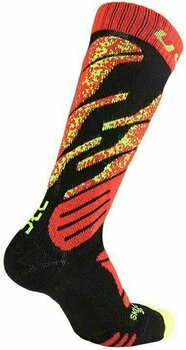 Ski-sokken UYN Juniors Zwart-Red 27-30 Ski-sokken - 2