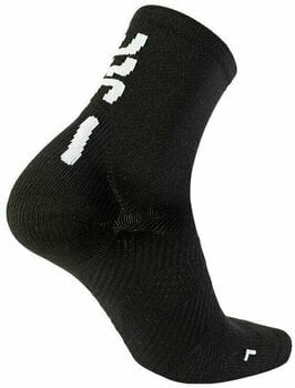 Чорапи за колоездене UYN Cycling Merino Black/White 41/42 Чорапи за колоездене - 2
