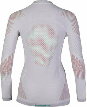 Thermo ondergoed voor dames UYN Fusyon Womens Shirt LS Light Grey/Salmon/Purple L/XL - 2