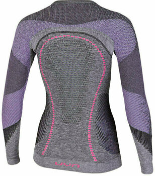Termounderkläder UYN Ambityon UW Long Sleeve Melange Black Melange/Purple/Raspberry S/M Termounderkläder - 2
