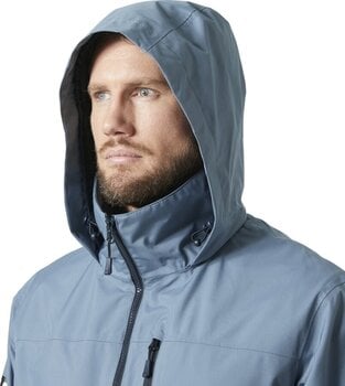 Піджак Helly Hansen Men's Crew Hooded Sailing 2.0 Куртка Washed Navy 3XL - 8