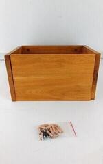 Vinyl Record Box Music Box Designs A Vulgar Display of Vinyl 12" Vinyl Record Box Natural (Pre-owned) - 4