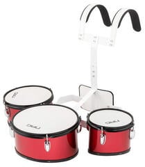 Марширащ барабан NRG M3TS Marching 3 Tom Set Маршируващ барабанен комплект 10"-12"-8" - 1