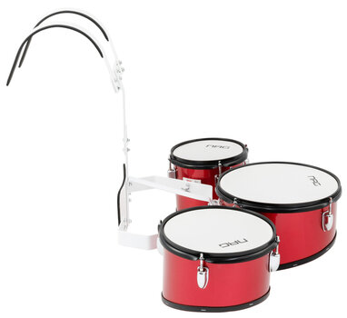 Marschtrommel NRG M3TS Marching 3 Tom Set Marschschlagzeug 10"-12"-8" - 4