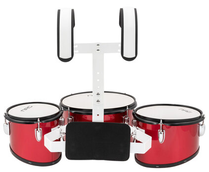 Marschtrommel NRG M3TS Marching 3 Tom Set Marschschlagzeug 10"-12"-8" - 5
