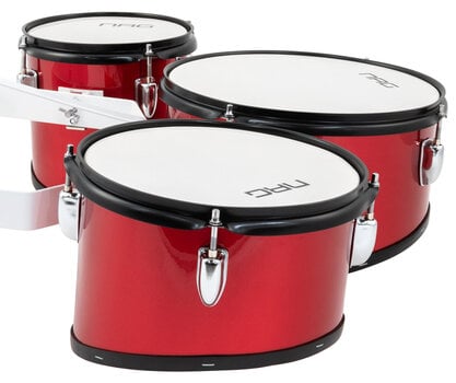 Marschtrommel NRG M3TS Marching 3 Tom Set Marschschlagzeug 10"-12"-8" - 7