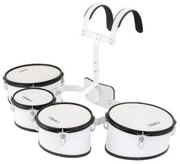 Марширащ барабан NRG M4TS Marching 4 Tom Set Маршируващ барабанен комплект 10"-12"-13"-8" - 2