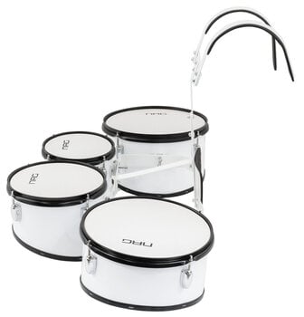 Марширащ барабан NRG M4TS Marching 4 Tom Set Маршируващ барабанен комплект 10"-12"-13"-8" - 4