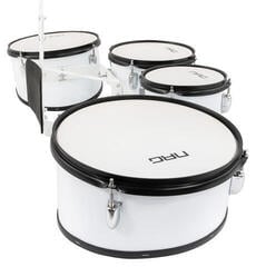 Марширащ барабан NRG M4TS Marching 4 Tom Set Маршируващ барабанен комплект 10"-12"-13"-8" - 7