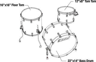 Dobszett Tama ME32CZUS-VMMF Starclassic Maple Exotic Marine Shoreline Movingui Fade Dobszett - 2