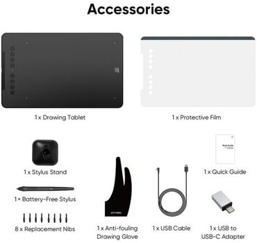 Графичен таблет XPPen Deco 01 V3 Графичен таблет - 11