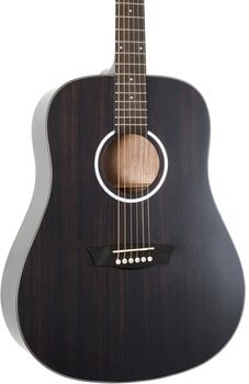 Akustična gitara Washburn DFED-U Striped Ebony Akustična gitara - 4