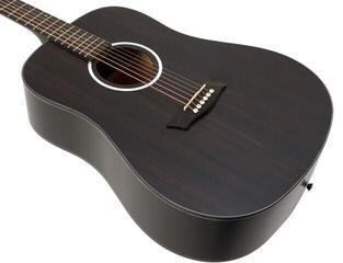 Akusztikus gitár Washburn DFED-U Striped Ebony Akusztikus gitár - 6