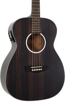 Elektroakusztikus gitár Washburn DFEFE-U Striped Ebony Elektroakusztikus gitár - 3