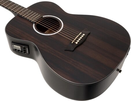Elektroakusztikus gitár Washburn DFEFE-U Striped Ebony Elektroakusztikus gitár - 7
