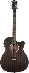 Elektroakusztikus gitár Washburn DFEACE-U Striped Ebony Elektroakusztikus gitár - 4