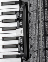 Piano accordion Latone MasterChord 34K 72B Piano accordion Black - 2