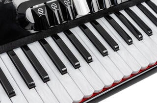 Accordeon met toetsenbord Latone MasterChord 37K 80B Accordeon met toetsenbord Black - 1