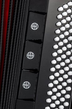 Piano accordion Latone MasterChord 37K 80B Piano accordion Black - 4