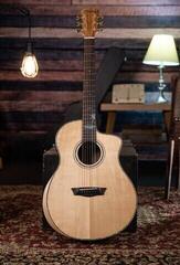 Elektroakusztikus gitár Washburn Bella Tono Allure SC56S Natural Elektroakusztikus gitár - 6