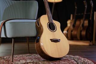 Elektroakusztikus gitár Washburn Bella Tono Suprema SC40SCE Natural Elektroakusztikus gitár - 6