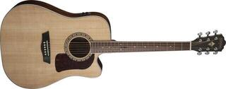 Elektroakusztikus gitár Washburn Heritage D10SCE Natural Elektroakusztikus gitár - 2