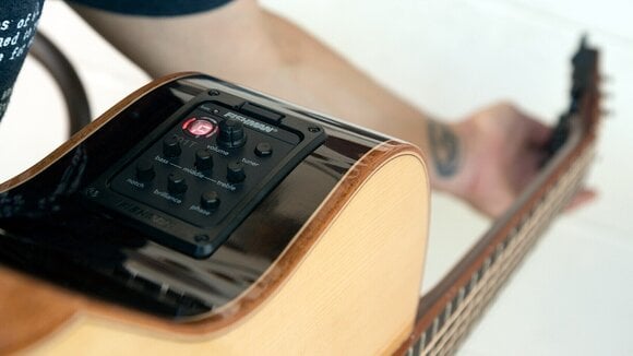 Elektroakusztikus gitár Washburn Comfort G25SCE Natural Elektroakusztikus gitár - 4