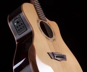 Elektroakusztikus gitár Washburn Comfort G25SCE Natural Elektroakusztikus gitár - 7