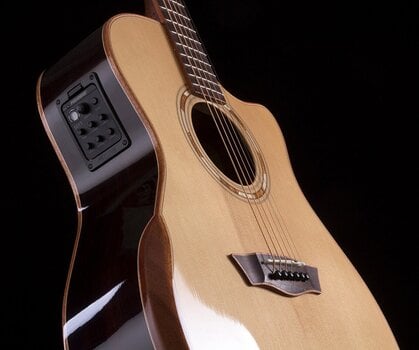 Elektroakusztikus gitár Washburn Comfort G25SCE Natural Elektroakusztikus gitár - 8