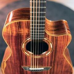 Elektroakusztikus gitár Washburn Comfort G55CE Koa Natural Elektroakusztikus gitár - 5