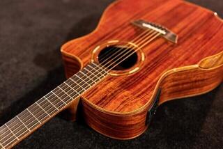 Elektroakusztikus gitár Washburn Comfort G55CE Koa Natural Elektroakusztikus gitár - 7