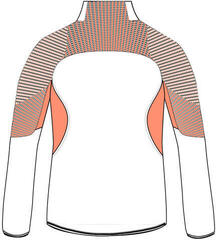 Ski T-shirt / Hoodie UYN Climable Off White/Coral/Medium Grey - 1