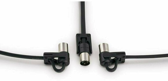 MIDI Cable RockBoard FlaX Plug MIDI Black 30 cm - 2