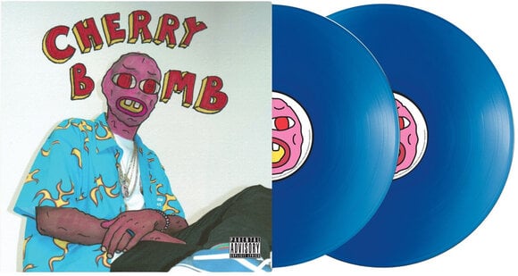 LP ploča Tyler The Creator - Cherry Bomb (Mask Cover) (Blue Coloured) (Anniversary Edition) (Reissue) (2 LP) - 2