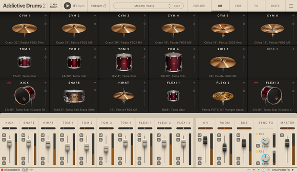VST Instrument XLN Audio Addictive Drums 2: Metal & Heavy Collection (Digitalni proizvod) - 2