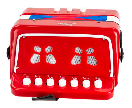 Akordeon guzikowy
 Latone Akordino Akordeon guzikowy Red - 3