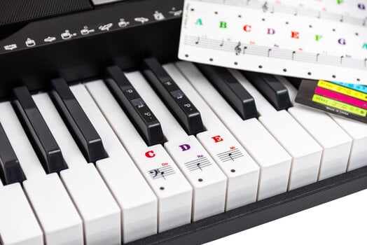 ноти Pianonova Piano Keyboard Stickers for 88/61/54/49/37 Keys ноти - 2