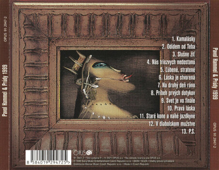 Glazbene CD Pavol Hammel & Prúdy - 1999 (Reissue) (Remastered) (CD) - 3